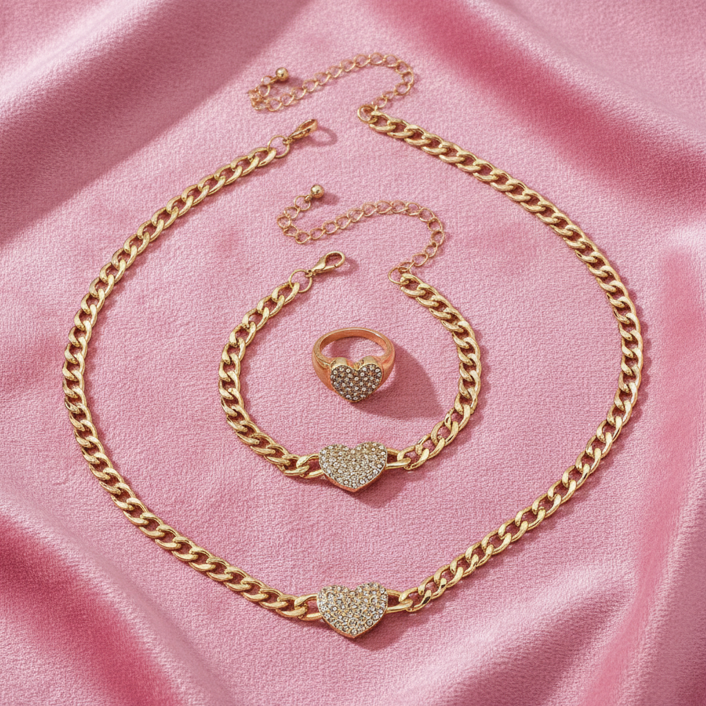 Bling Heart Set